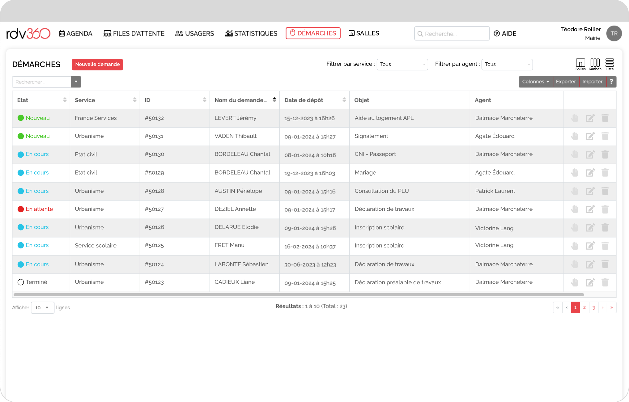 Le logiciel guichet unique numérique du service public de RDV360